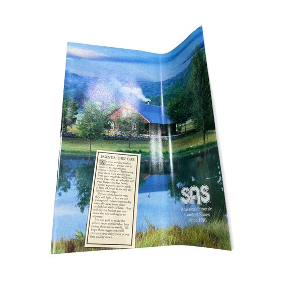 Vintage 1992 SAS Wink Tripad Navy Leather Loafers Size 8 1/2M - Picture 11 of 11